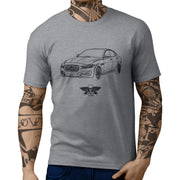 Jaxon Lee Illustration For A Jaguar XE R Sport Motorcar Fan T-shirt