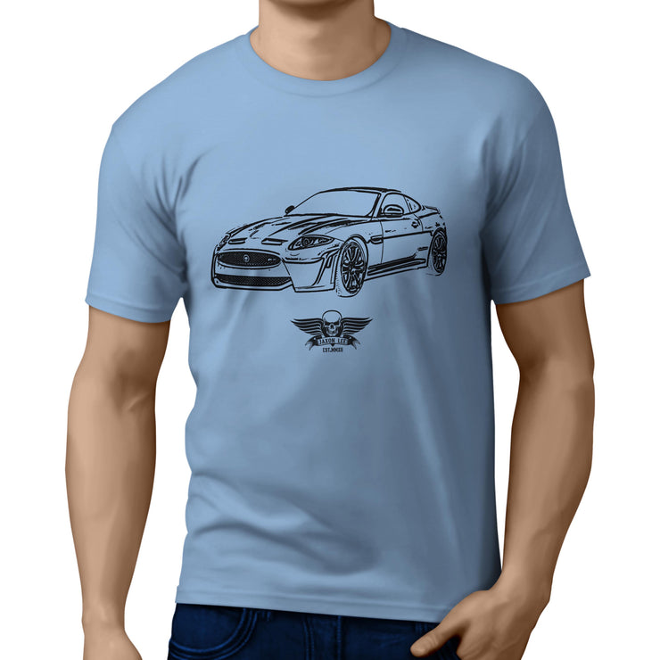 Jaxon Lee Illustration For A Jaguar XK Motorcar Fan T-shirt