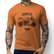 Jaxon Lee illustration for a KTM 1190 RC8 fan T-shirt