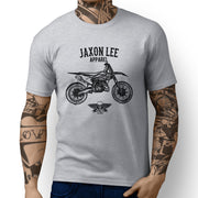 Jaxon Lee illustration for a KTM 250 SX fan T-shirt