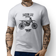 Jaxon Lee illustration for a KTM 250 XC F fan T-shirt