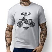 Jaxon Lee illustration for a KTM 350 SX F fan T-shirt