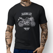 Jaxon Lee Illustration For A Kawasaki Ninja ZX6R Motorbike Fan T-shirt
