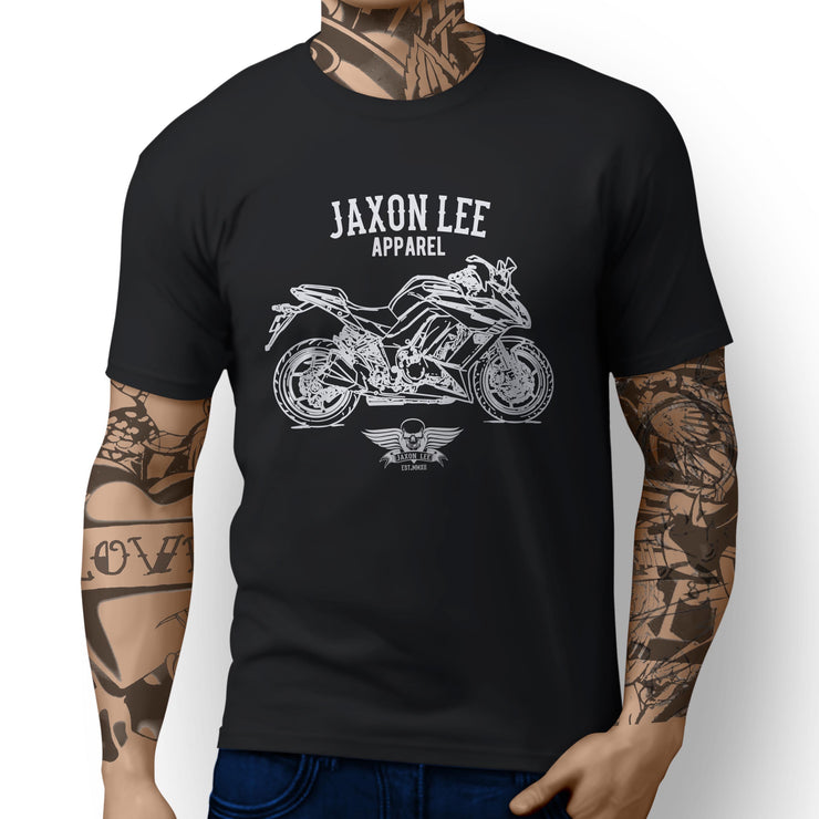 Jaxon Lee* Illustration For A Kawasaki Z1000SX 2016 Motorbike Fan T-shirt