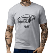 Jaxon Lee Illustration For A Lambo Aventador S Roadster Motorcar Fan T-shirt