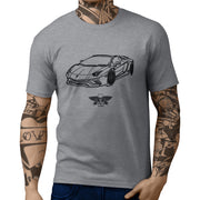 Jaxon Lee Illustration For A Lambo Aventador S Roadster Motorcar Fan T-shirt