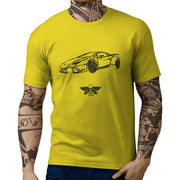 Jaxon Lee Illustration For A Lambo Huracan Performante Motorcar Fan T-shirt