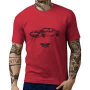 Jaxon Lee Illustration For A Lambo Miura Motorcar Fan T-shirt