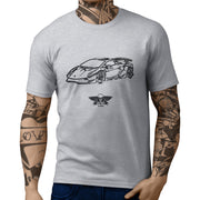 Jaxon Lee Illustration For A Lambo Sesto Elemento Motorcar Fan T-shirt