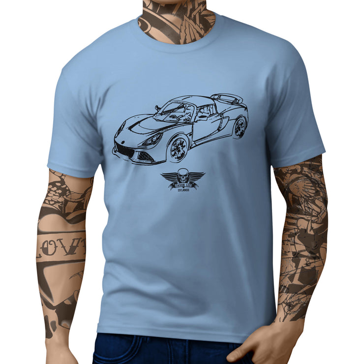 Jaxon Lee Illustration For A Lotus Exige Motorcar Fan T-shirt