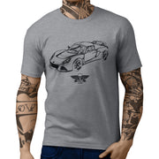 Jaxon Lee Illustration For A Lotus Exige Motorcar Fan T-shirt