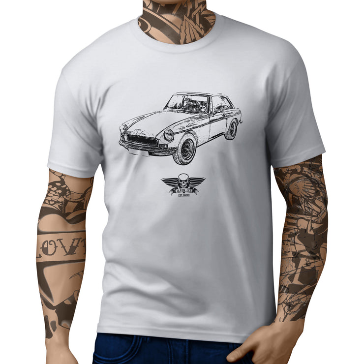 Jaxon Lee Illustration For A MG Cars BGT Motorcar Fan T-shirt