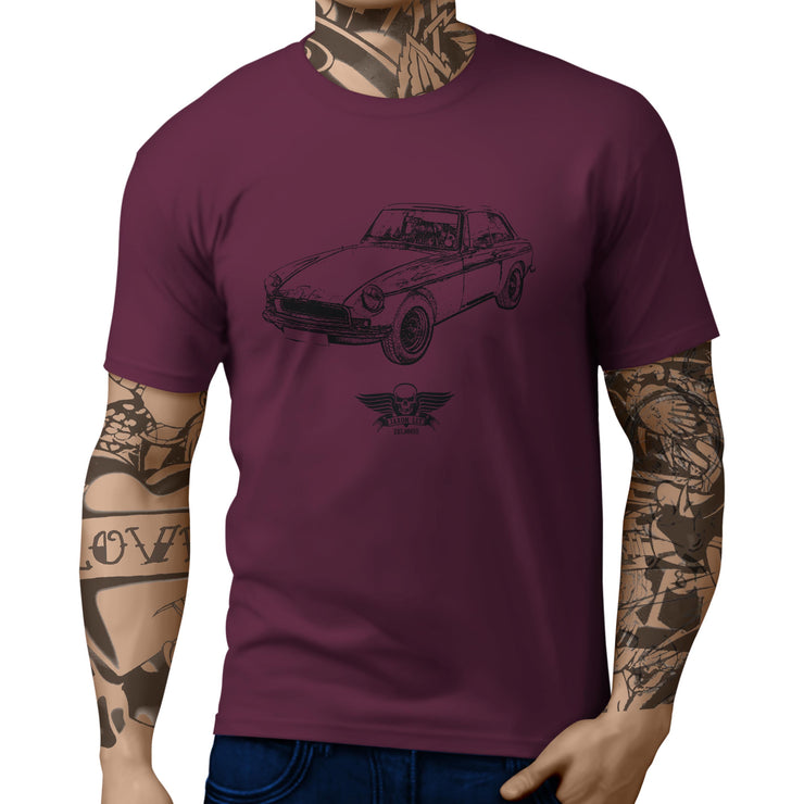 Jaxon Lee Illustration For A MG Cars BGT Motorcar Fan T-shirt