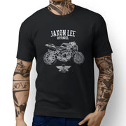 Jaxon Lee MV Agusta Brutale 1090R inspired Motorbike Art T-shirts - Jaxon lee