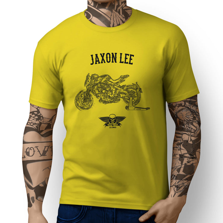 Jaxon Lee* Illustration For A MV Agusta Dragster 800RC 2017 Motorbike Fan T-shir