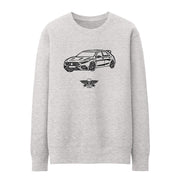 Jaxon Lee Illustration For A Mercedes Benz AMG A45 S Motorcar Fan Jumper