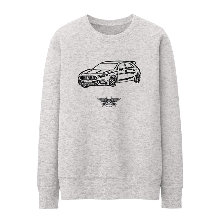 Jaxon Lee Illustration For A Mercedes Benz AMG A45 S Motorcar Fan Jumper