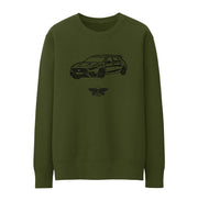 Jaxon Lee Illustration For A Mercedes Benz AMG A45 S Motorcar Fan Jumper