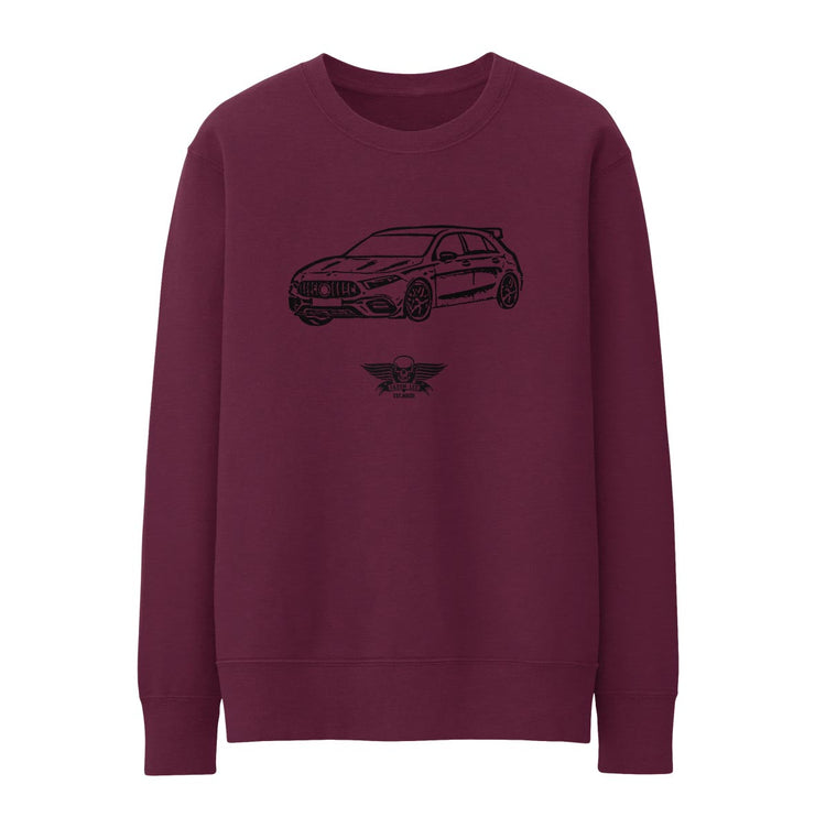 Jaxon Lee Illustration For A Mercedes Benz AMG A45 S Motorcar Fan Jumper