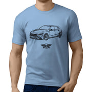 Jaxon Lee Illustration For A Mercedes Benz A Class Motorcar Fan T-shirt