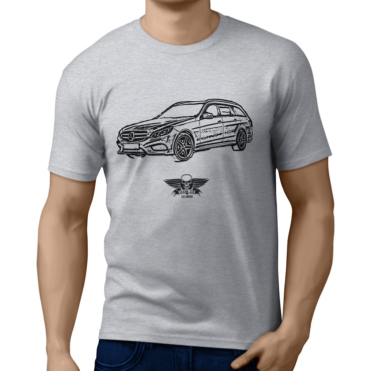 Jaxon Lee Illustration For A Mercedes Benz E Class Motorcar Fan T-shirt