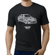 Jaxon Lee Illustration For A Mercedes Benz S Class Motorcar Fan T-shirt