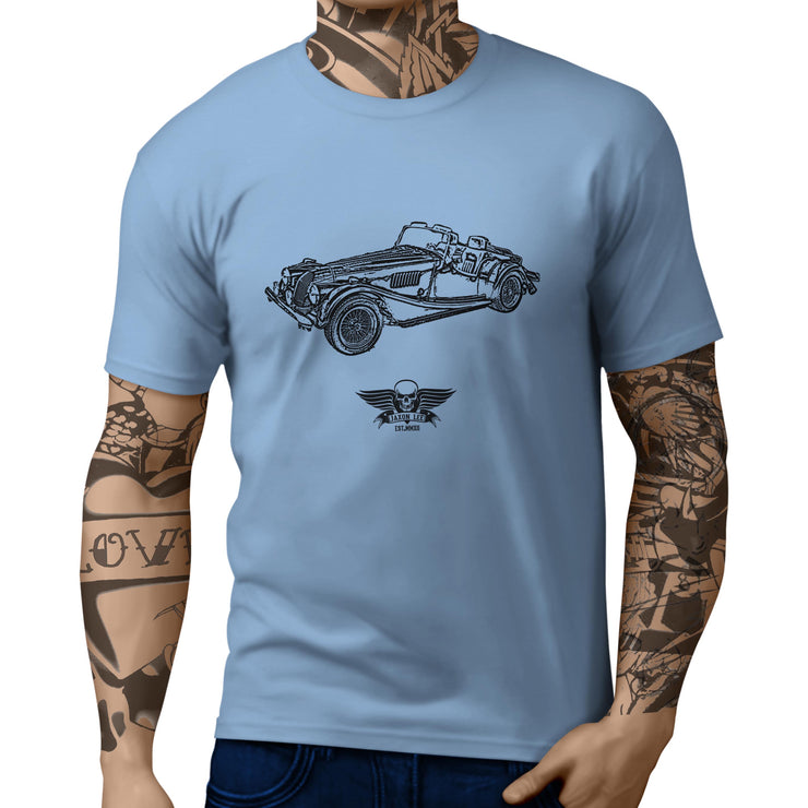 Jaxon Lee Illustration For A Morgan Plus 8 Motorcar Fan T-shirt