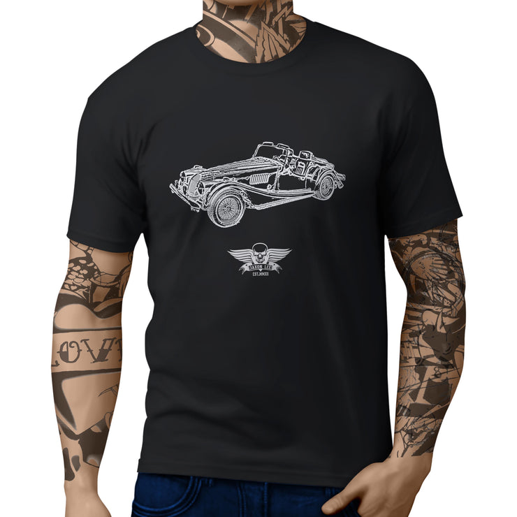 Jaxon Lee Illustration For A Morgan Plus 8 Motorcar Fan T-shirt