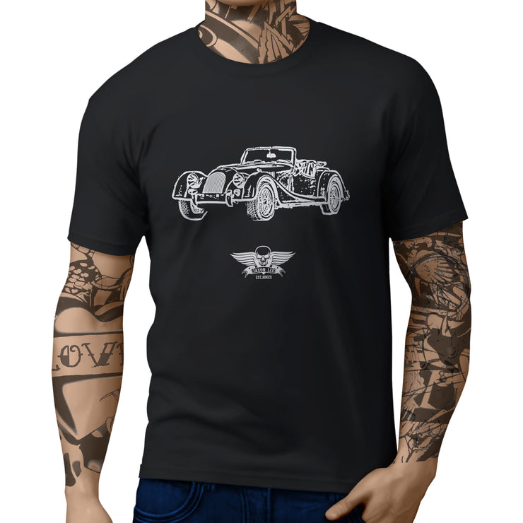 Jaxon Lee Illustration For A Morgan V6 Roadster Motorcar Fan T-shirt