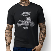 Jaxon Lee Moto Guzzi California1400 Touring inspired Motorbike Art T-shirts - Jaxon lee