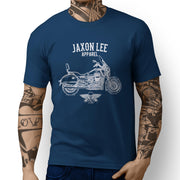Jaxon Lee Moto Guzzi California Touring inspired Motorbike Art T-shirts - Jaxon lee