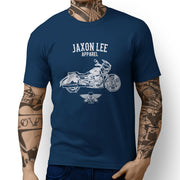 Jaxon Lee Moto Guzzi MGX21 Flying Fortress inspired Motorbike Art T-shirts - Jaxon lee