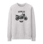 Jaxon Lee Illustration For A Moto Guzzi V85 TT Motorbike Fan Jumper