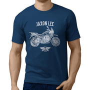 Jaxon Lee Illustration For A Moto Guzzi V85 TT Motorbike Fan T-shirt