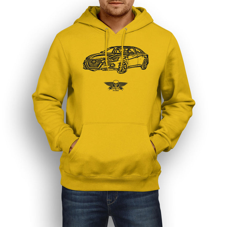 Jaxon Lee Illustration For A Nissan Altima Motorcar Fan Hoodie