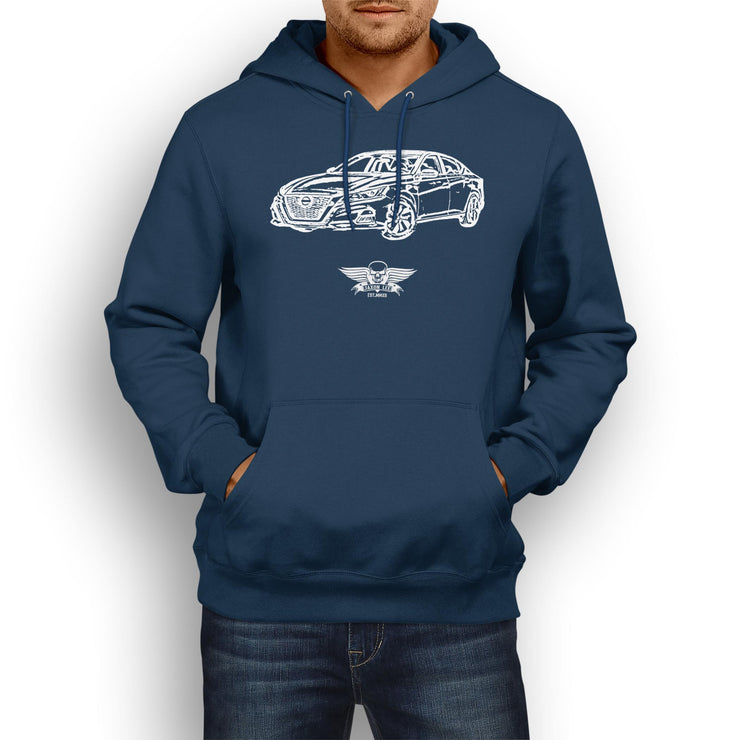 Jaxon Lee Illustration For A Nissan Altima Motorcar Fan Hoodie