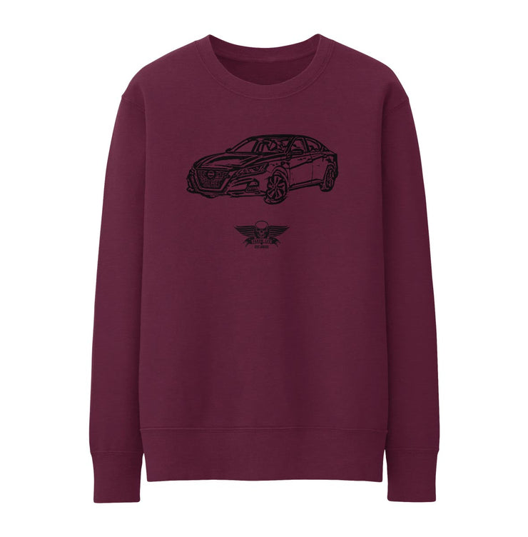 Jaxon Lee Illustration For A Nissan Altima Motorcar Fan Jumper