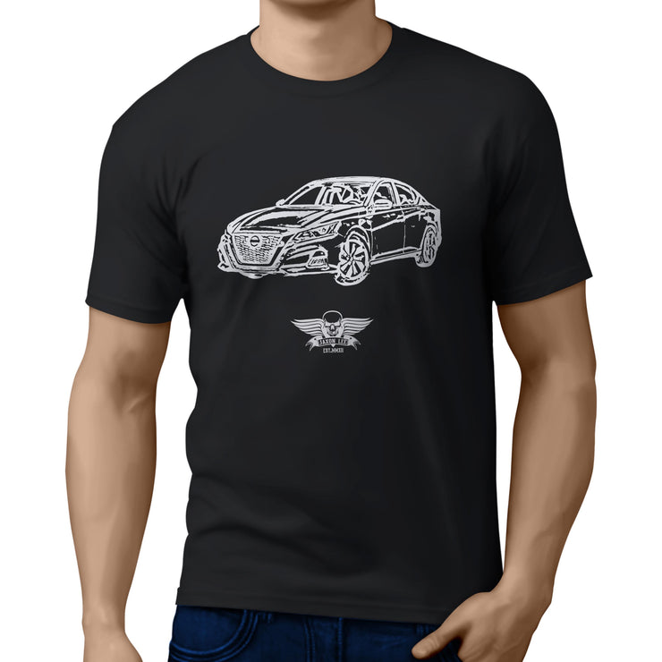 Jaxon Lee Illustration For A Nissan Altima Motorcar Fan T-shirt