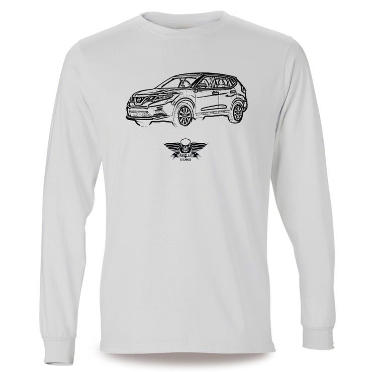 Jaxon Lee Illustration For A Nissan Rogue Motorcar Fan LS-Tshirt