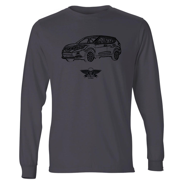 Jaxon Lee Illustration For A Nissan Rogue Motorcar Fan LS-Tshirt