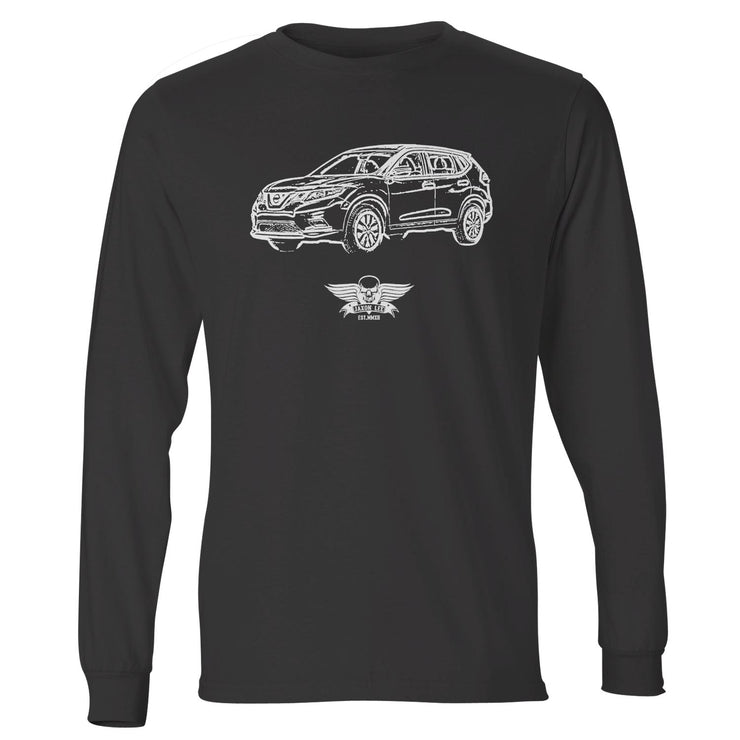 Jaxon Lee Illustration For A Nissan Rogue Motorcar Fan LS-Tshirt