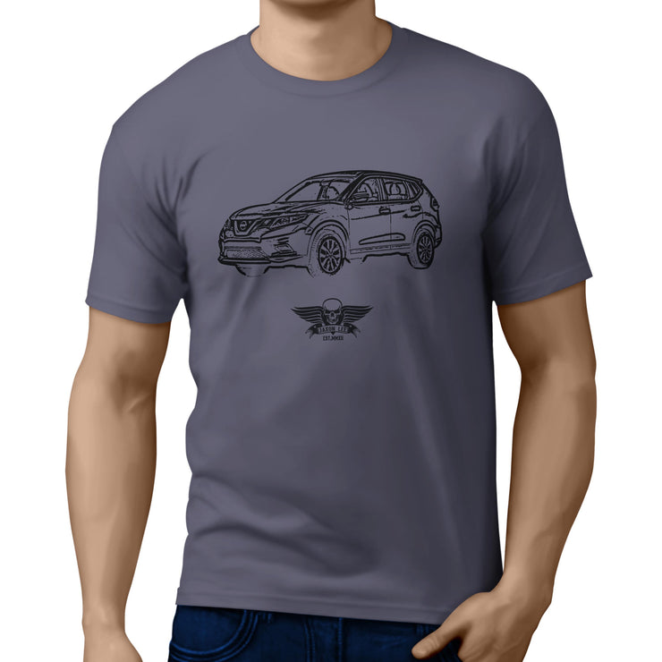 Jaxon Lee Illustration For A Nissan Rogue Motorcar Fan T-shirt