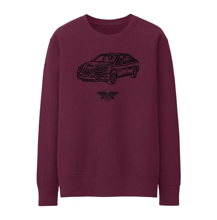 Jaxon Lee Illustration For A Nissan Sentra Motorcar Fan Jumper
