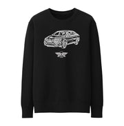 Jaxon Lee Illustration For A Nissan Sentra Motorcar Fan Jumper