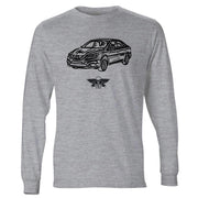 Jaxon Lee Illustration For A Nissan Sentra Motorcar Fan LS-Tshirt