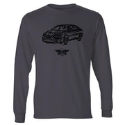 Jaxon Lee Illustration For A Nissan Sentra Motorcar Fan LS-Tshirt