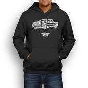 Jaxon Lee Illustration For A Nissan Titan Motorcar Fan Hoodie
