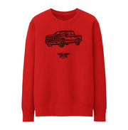 Jaxon Lee Illustration For A Nissan Titan Motorcar Fan Jumper