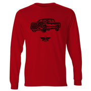 Jaxon Lee Illustration For A Nissan Titan Motorcar Fan LS-Tshirt