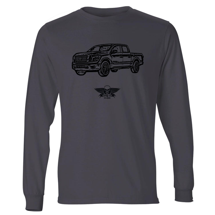 Jaxon Lee Illustration For A Nissan Titan Motorcar Fan LS-Tshirt